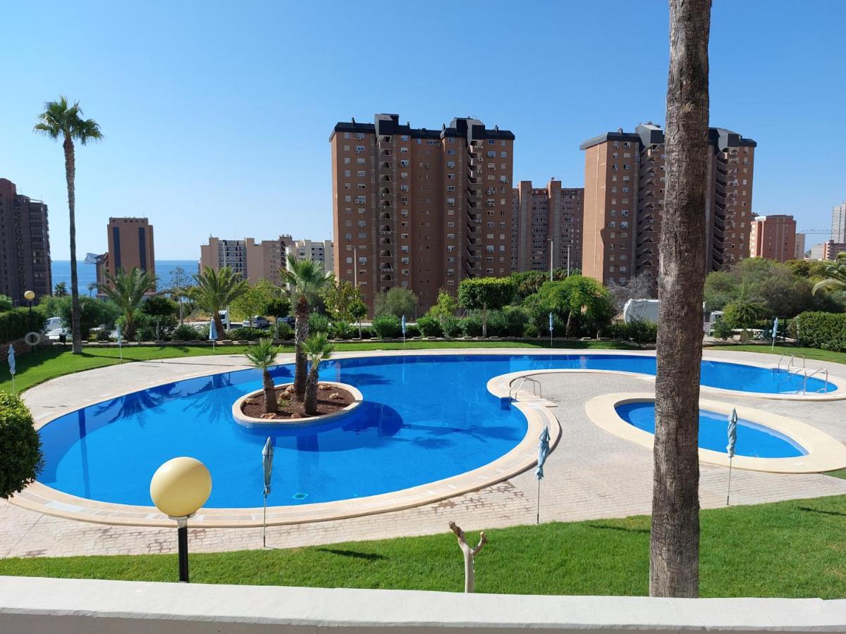 Las Marinas 8O Con Vistas Al Mar Y Piscina By Vero Benidorm Esterno foto