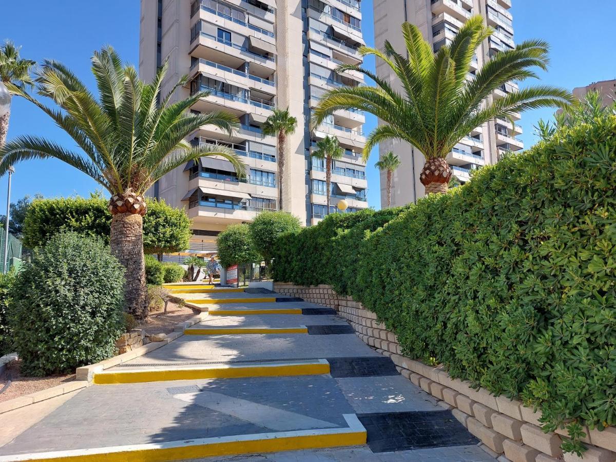 Las Marinas 8O Con Vistas Al Mar Y Piscina By Vero Benidorm Esterno foto