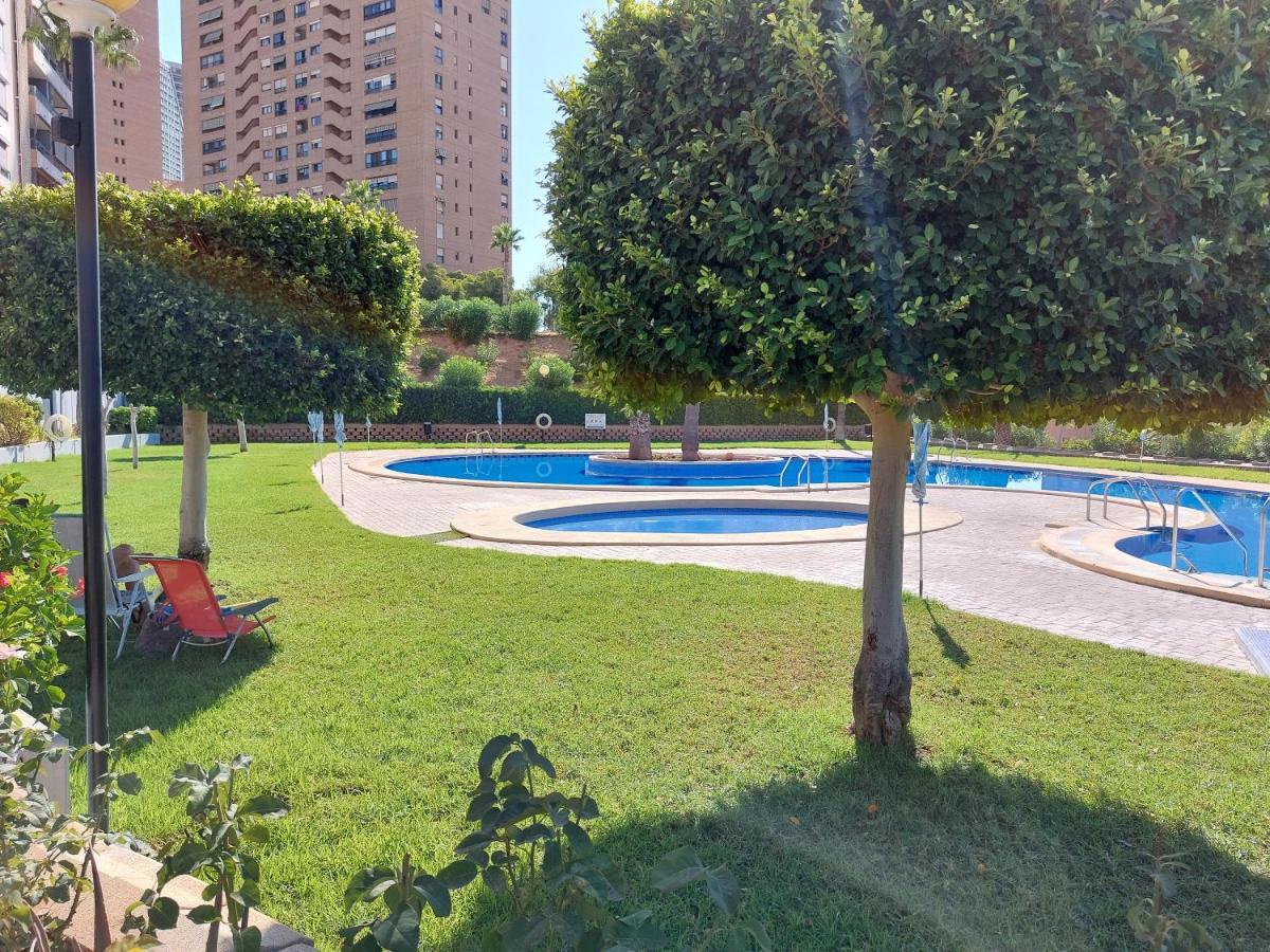 Las Marinas 8O Con Vistas Al Mar Y Piscina By Vero Benidorm Esterno foto