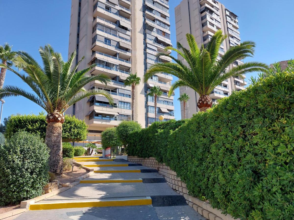 Las Marinas 8O Con Vistas Al Mar Y Piscina By Vero Benidorm Esterno foto