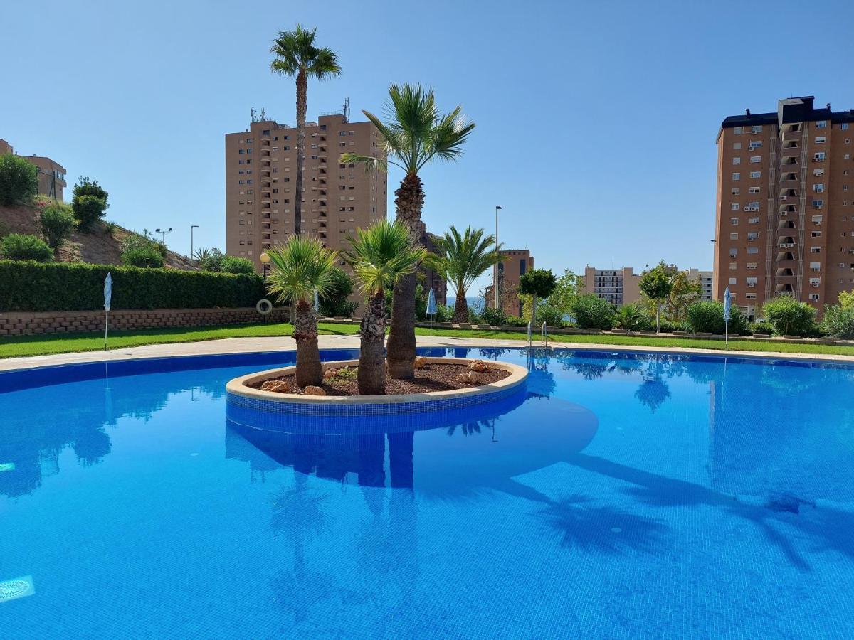 Las Marinas 8O Con Vistas Al Mar Y Piscina By Vero Benidorm Esterno foto