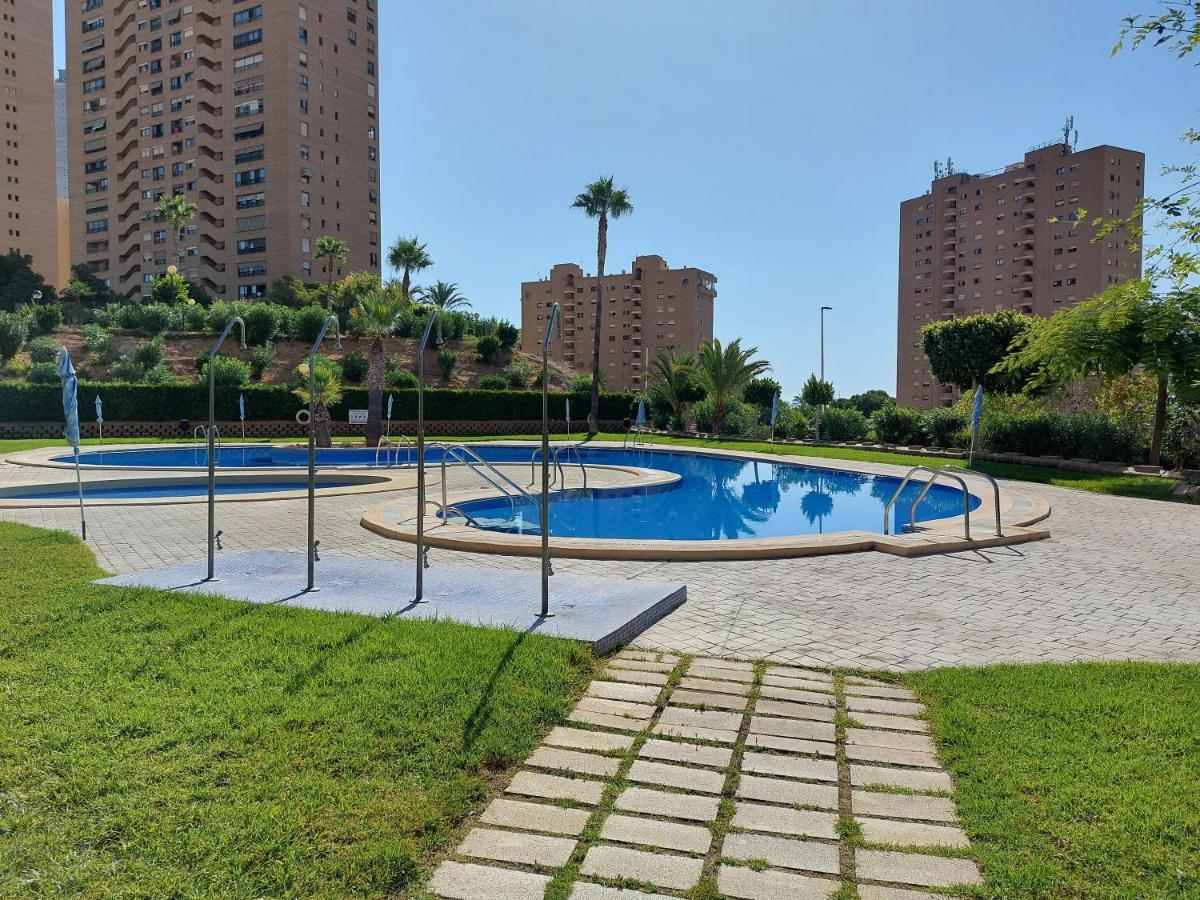 Las Marinas 8O Con Vistas Al Mar Y Piscina By Vero Benidorm Esterno foto